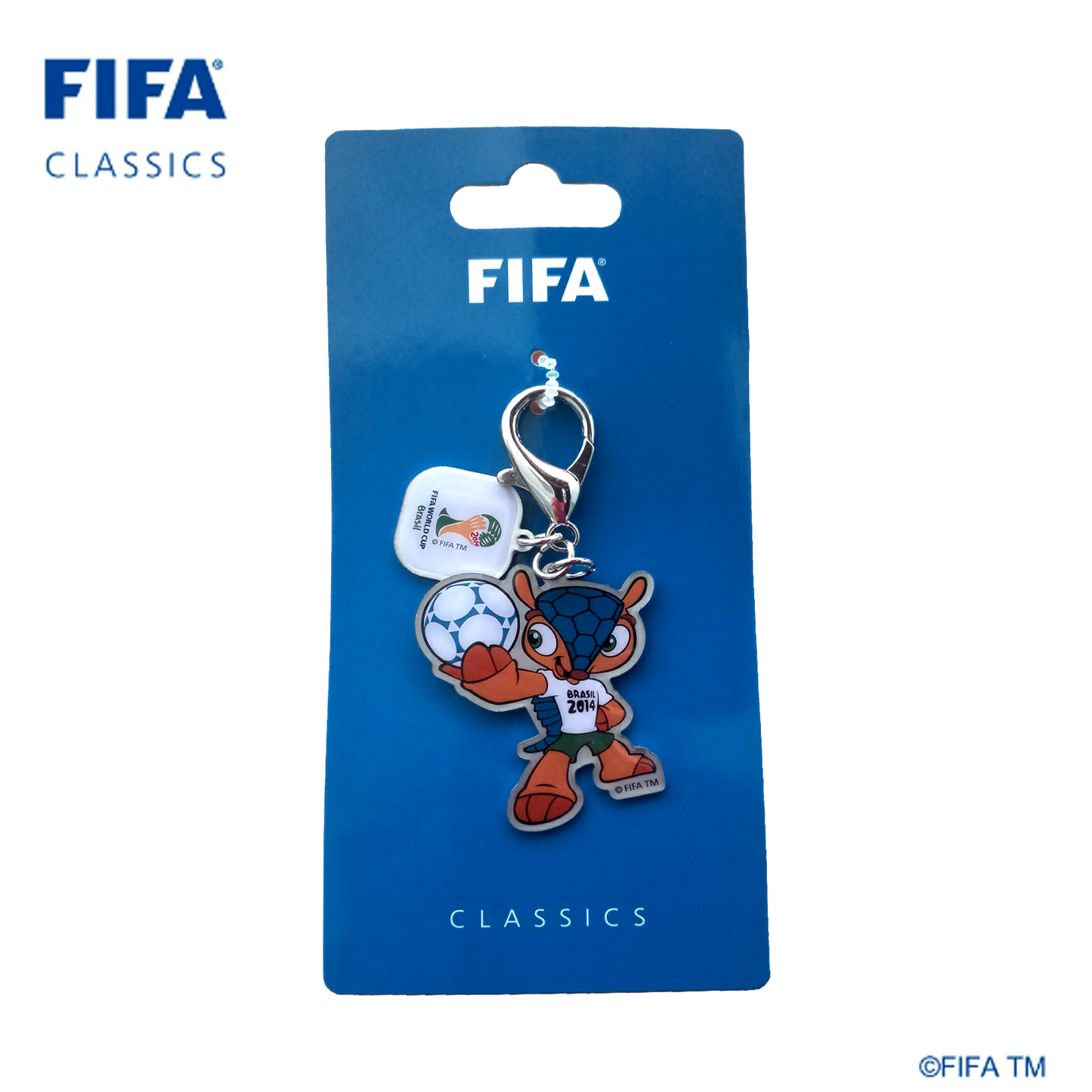 Mascot keychain with Poster Sticker|Russia - 2014 | FFC-KC-0007-2014