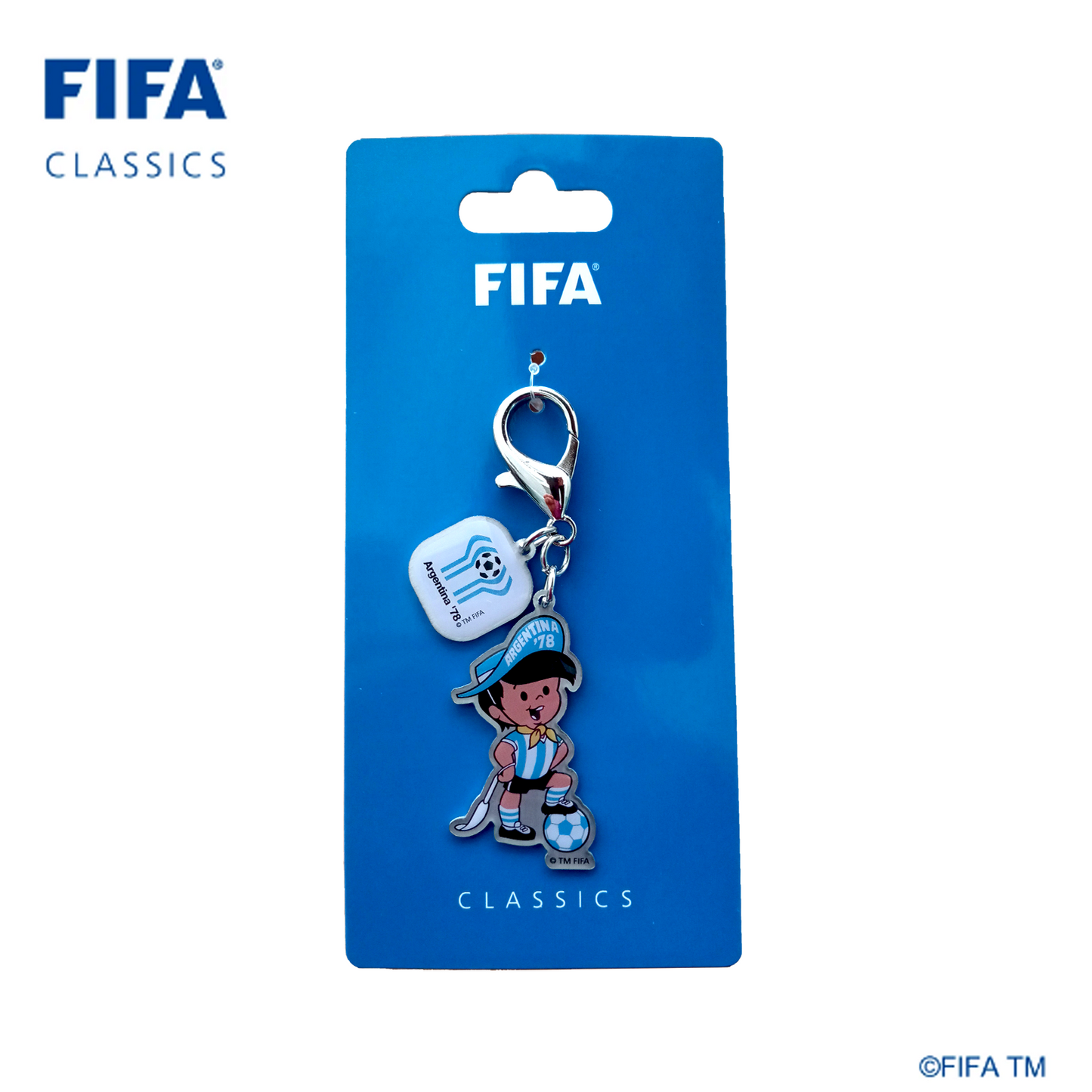 Mascot keychain with Poster Sticker|Russia - 1978 | FFC-KC-0007-1978