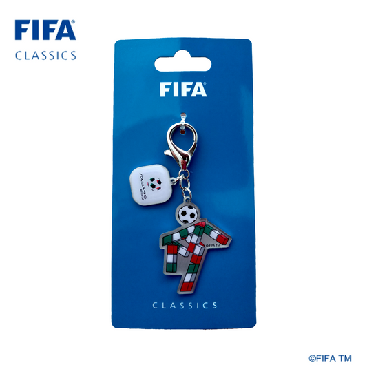 Mascot keychain with Poster Sticker|Russia - 1990 | FFC-KC-0007-1990