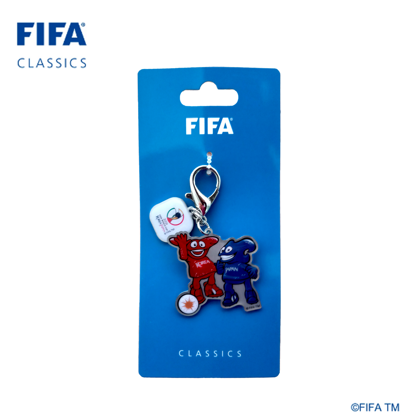 Mascot keychain with Poster Sticker|Russia - 2002 | FFC-KC-0007-2002