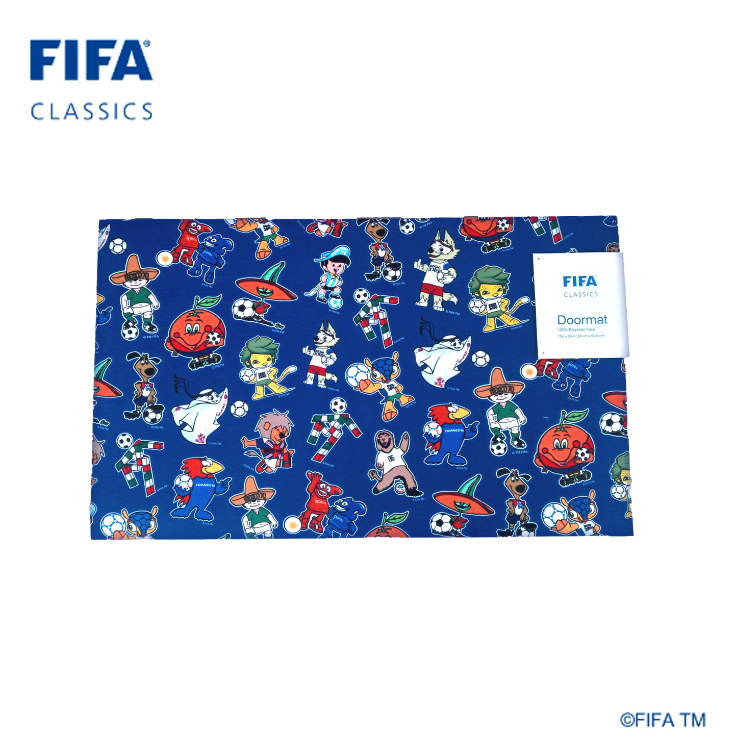 Historical Mascot Bathmat Notebook| FFC-BA-0002