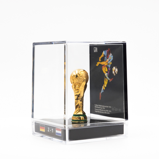 45mm World Cup Trophy Replica in Display Case|Germany-1974