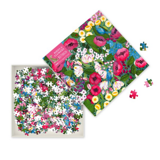 Adult Jigsaw Puzzle Bex Parkin: Birds & Flowers