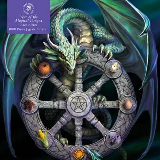 Adult Jigsaw Puzzle Anne Stokes: Wheel of the Year