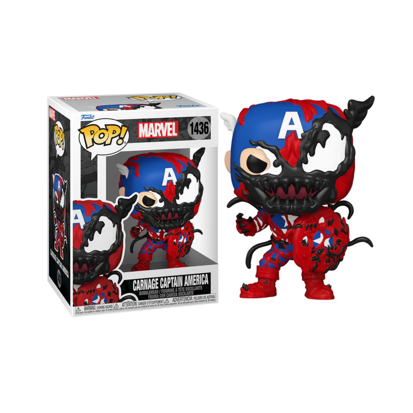 Pop! Marvel: Carnageized - Captain America