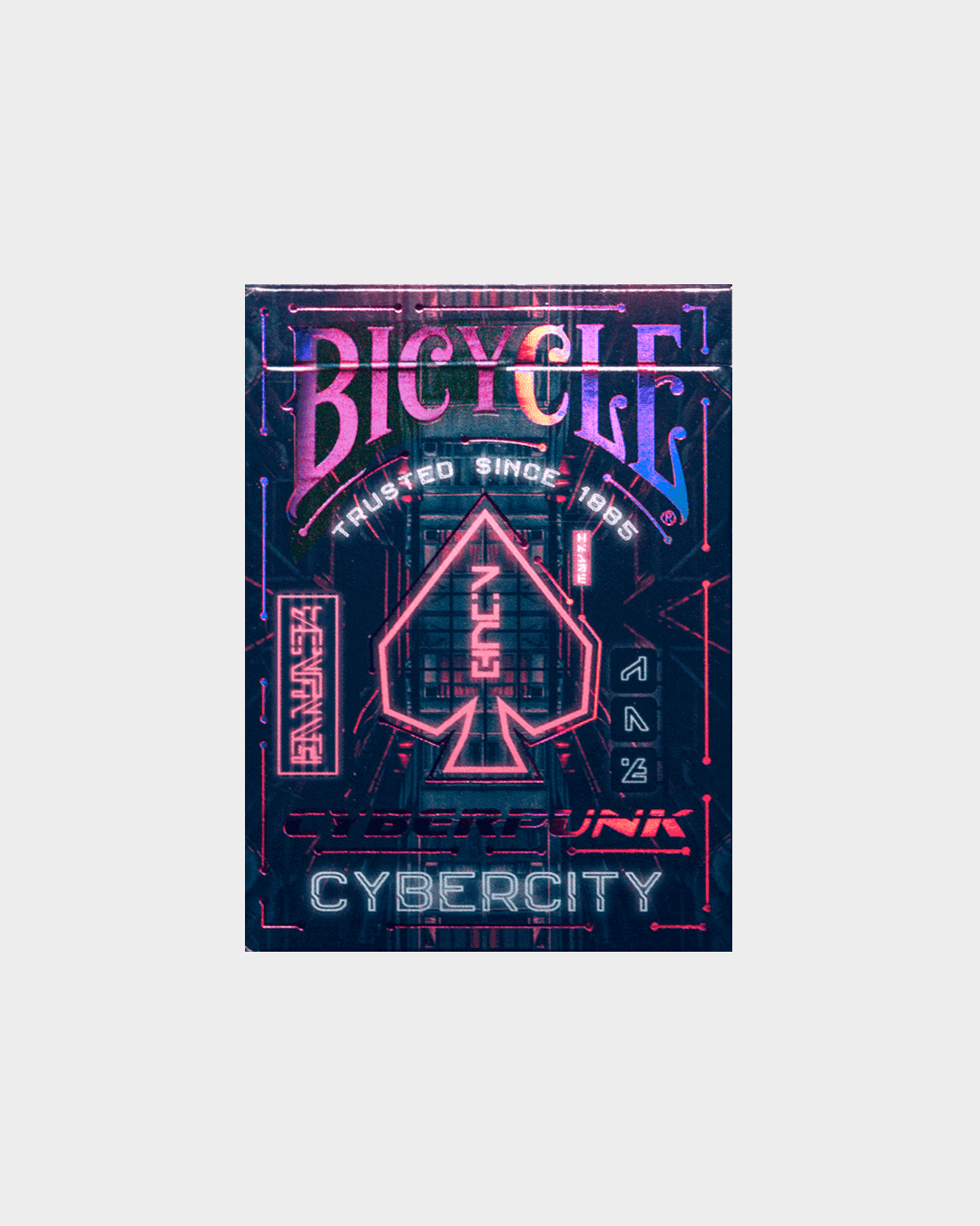 Playing Cards: Bicycle - CyberPunk: CyberCity