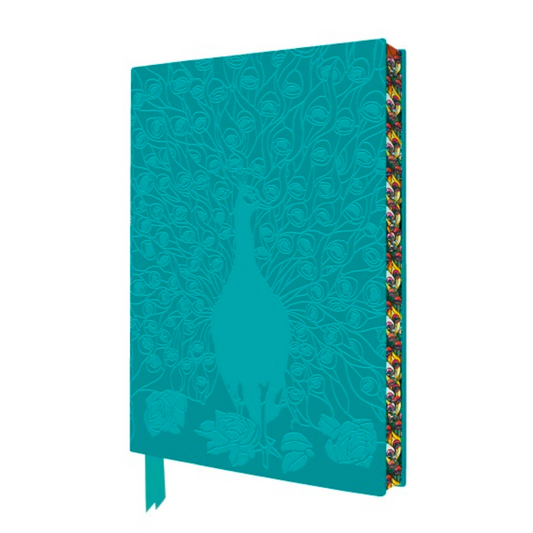 Louis Comfort Tiffany: Displaying Peacock Artisan Art Notebook (Flame Tree Journ