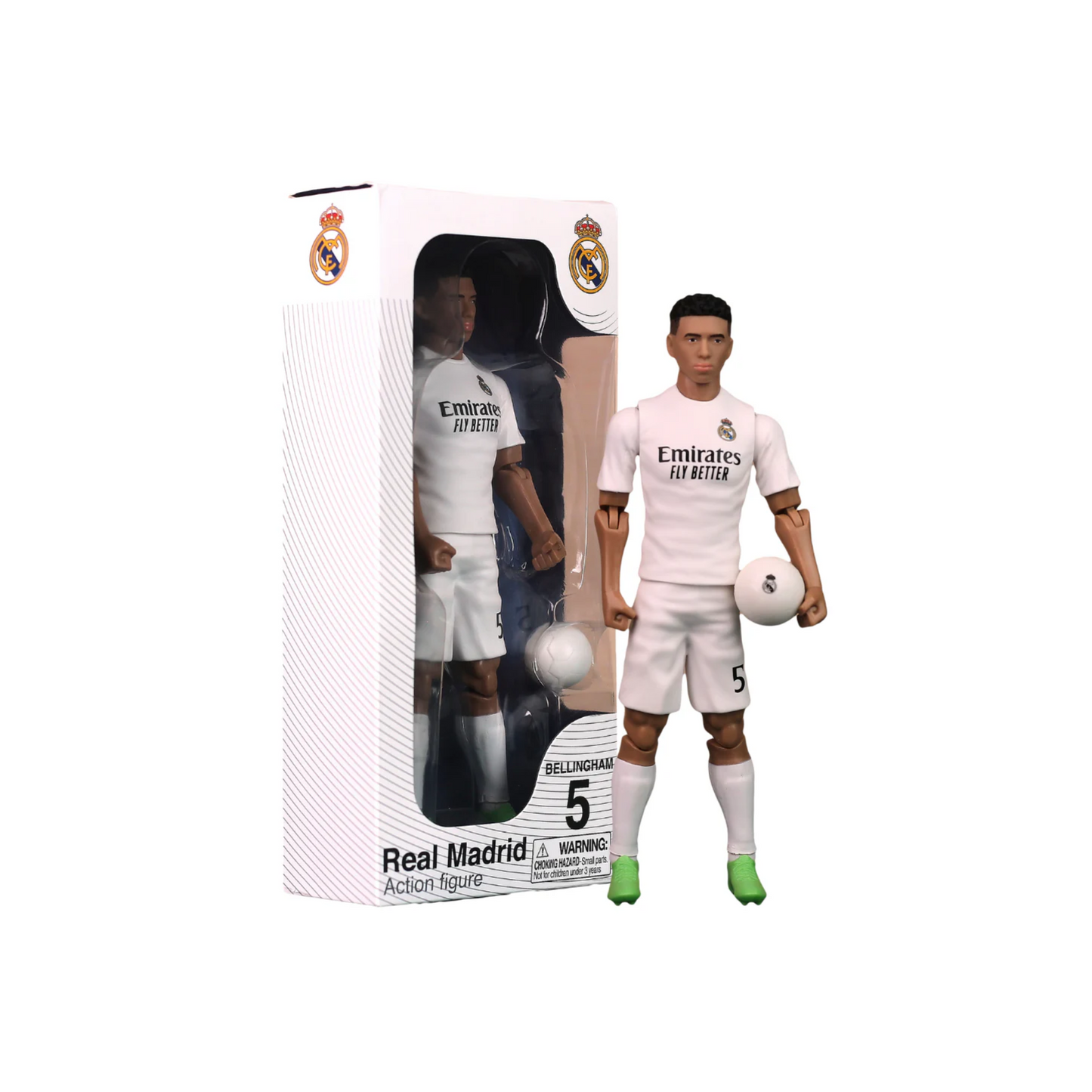 SOCKERS Real Madrid Bellingham  Collectible Soccer Action Figure