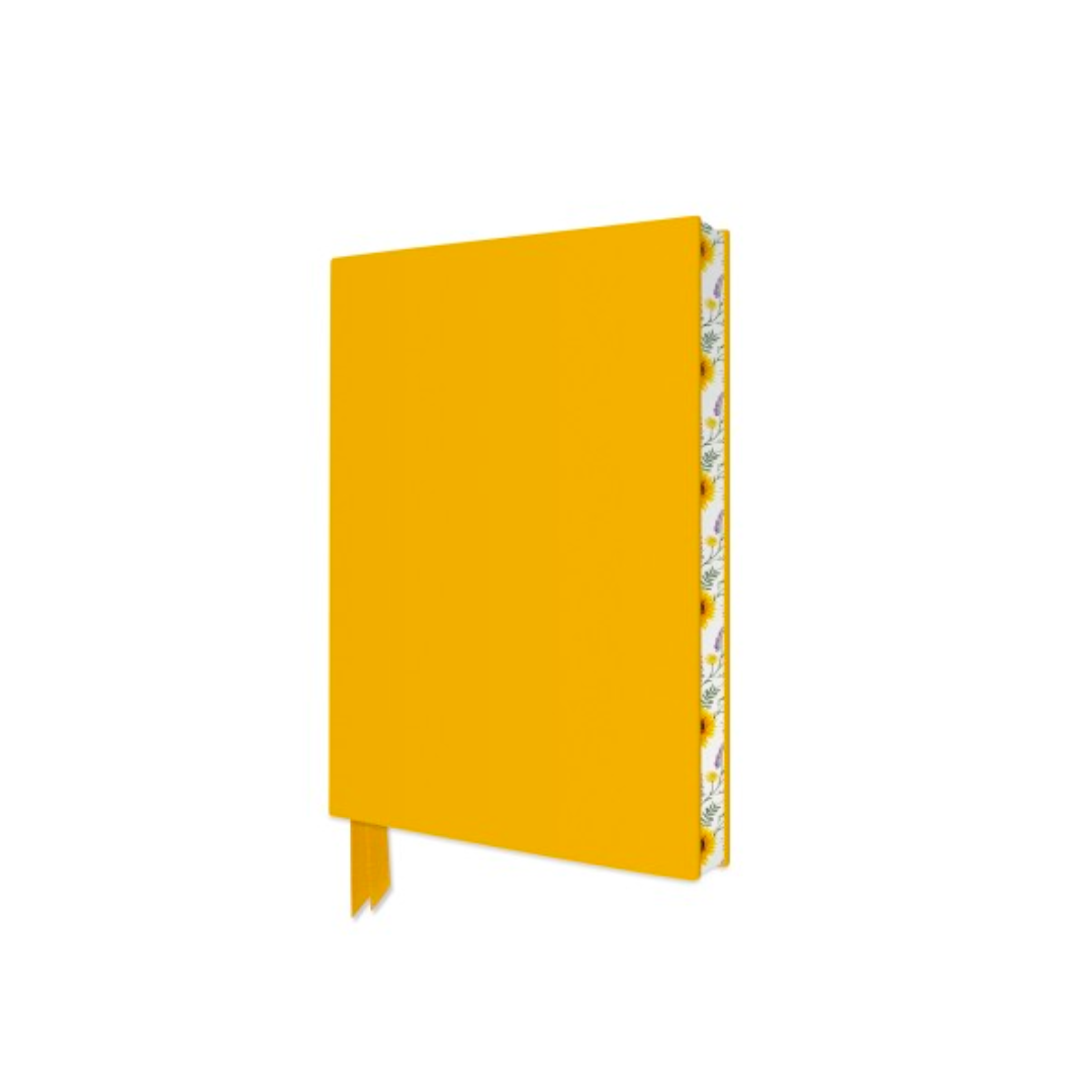 Sunny Yellow Artisan Pocket Journal (Flame Tree Journals)