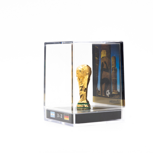 45mm World Cup Trophy Replica in Display Case|Mexico-1986