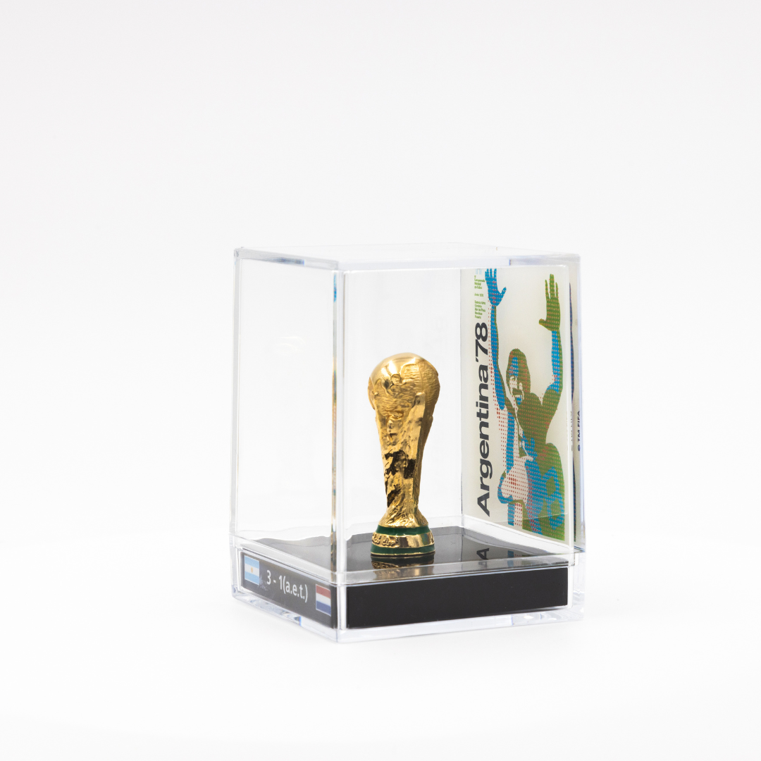 45mm World Cup Trophy Replica in Display Case|Argentina-1978