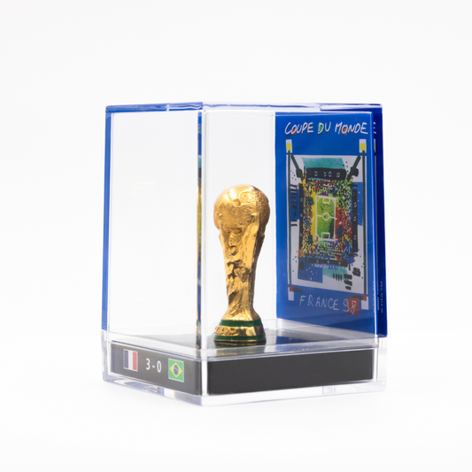 45mm World Cup Trophy Replica in Display Case|France-1998