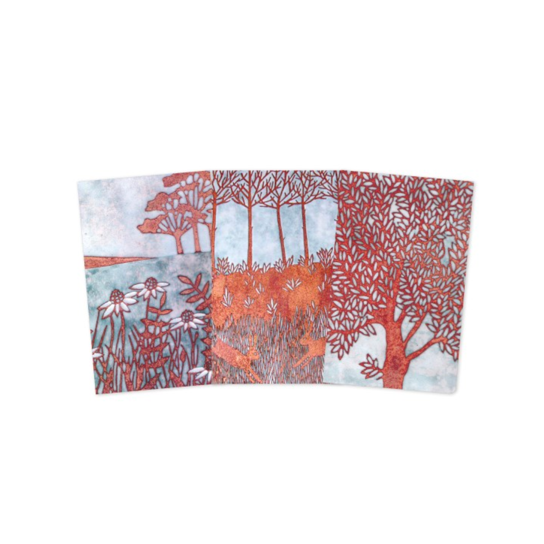 Janine Partington Set of 3 Mini Notebooks