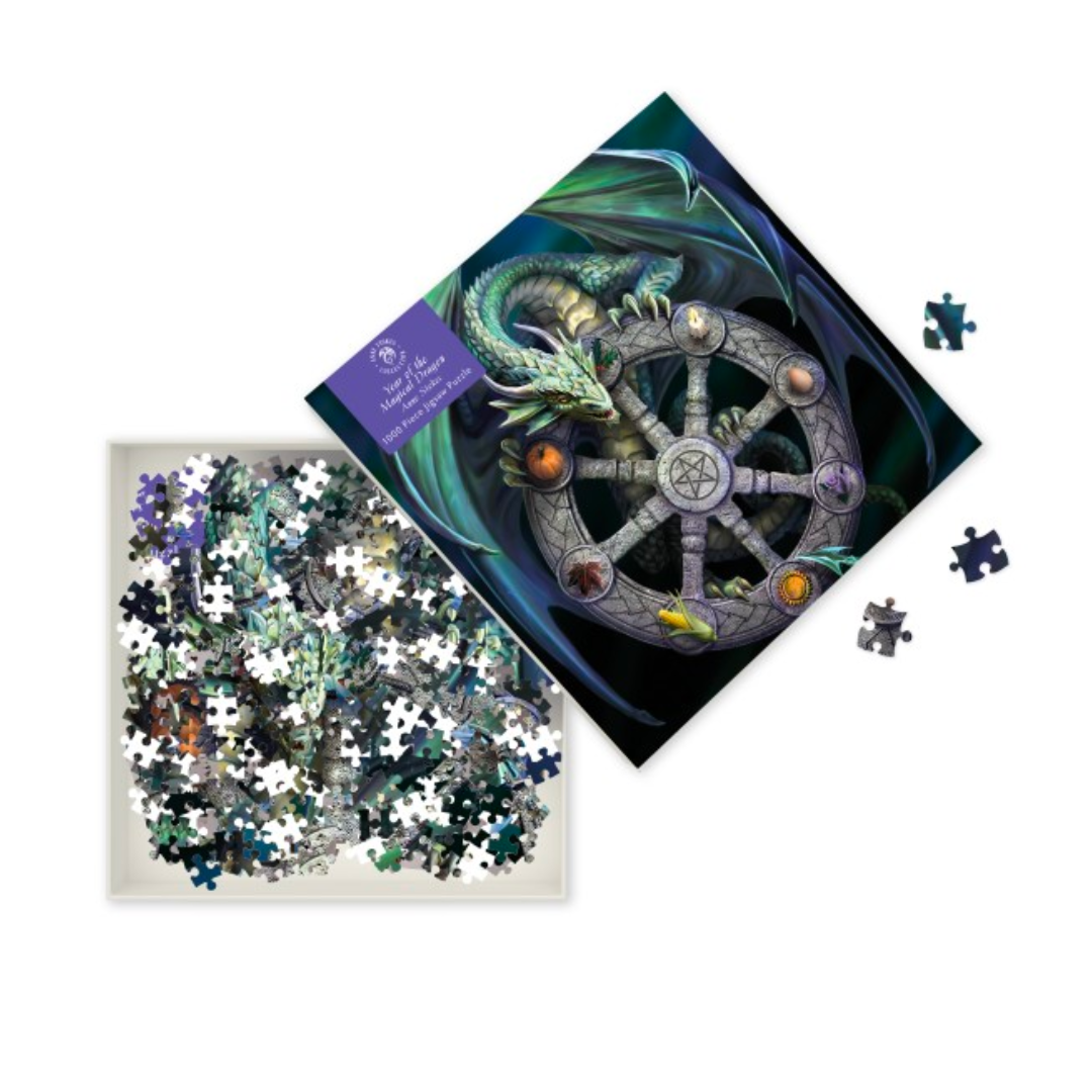 Adult Jigsaw Puzzle Anne Stokes: Wheel of the Year