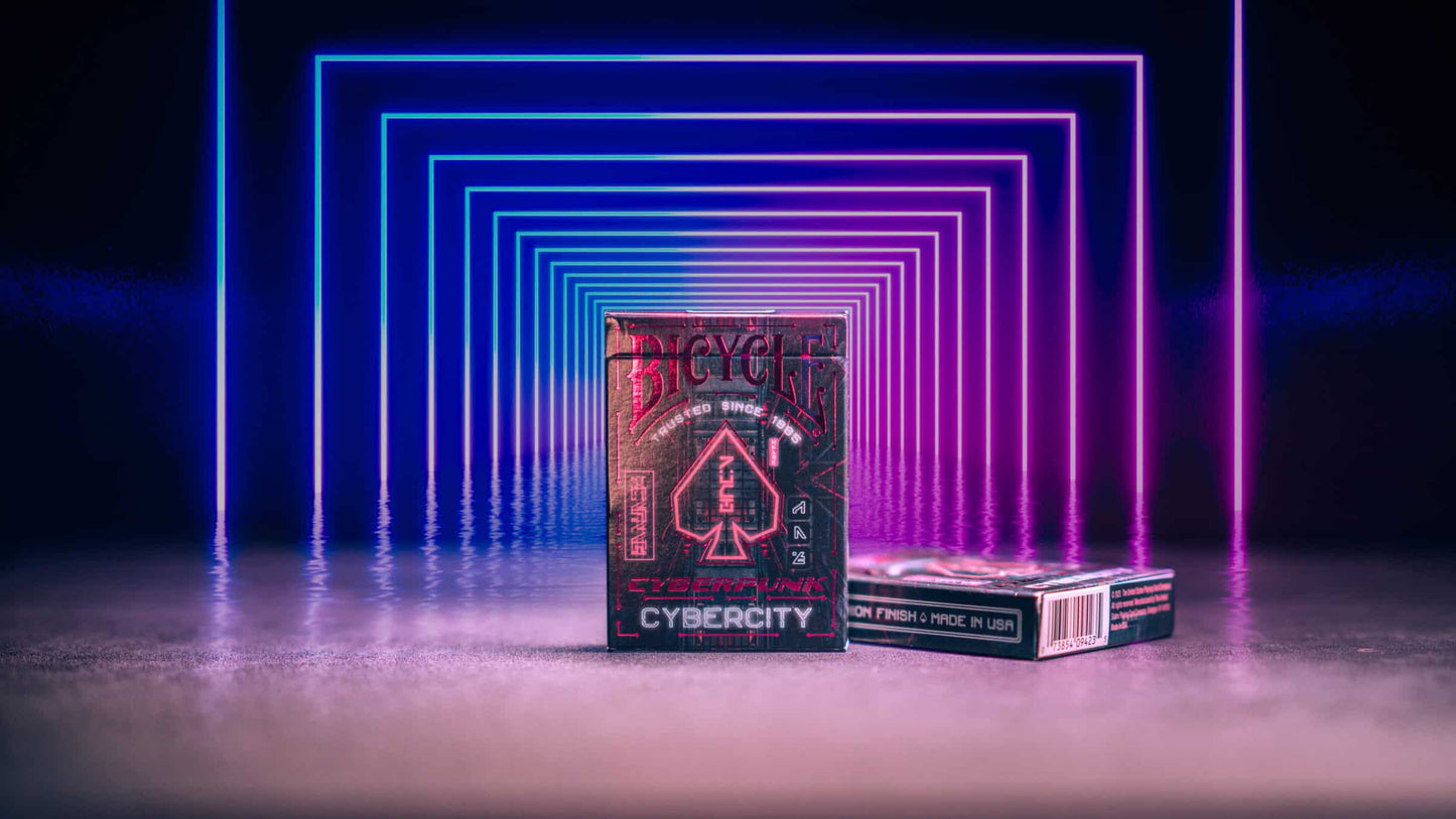 Playing Cards: Bicycle - CyberPunk: CyberCity