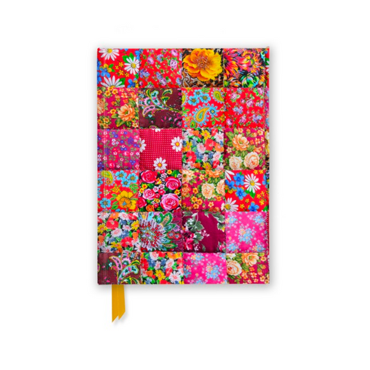 Floral Patchwork Quilt (Foiled Journal)