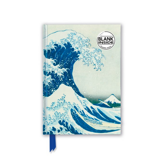 Hokusai: The Great Wave (Foiled Blank Journal)