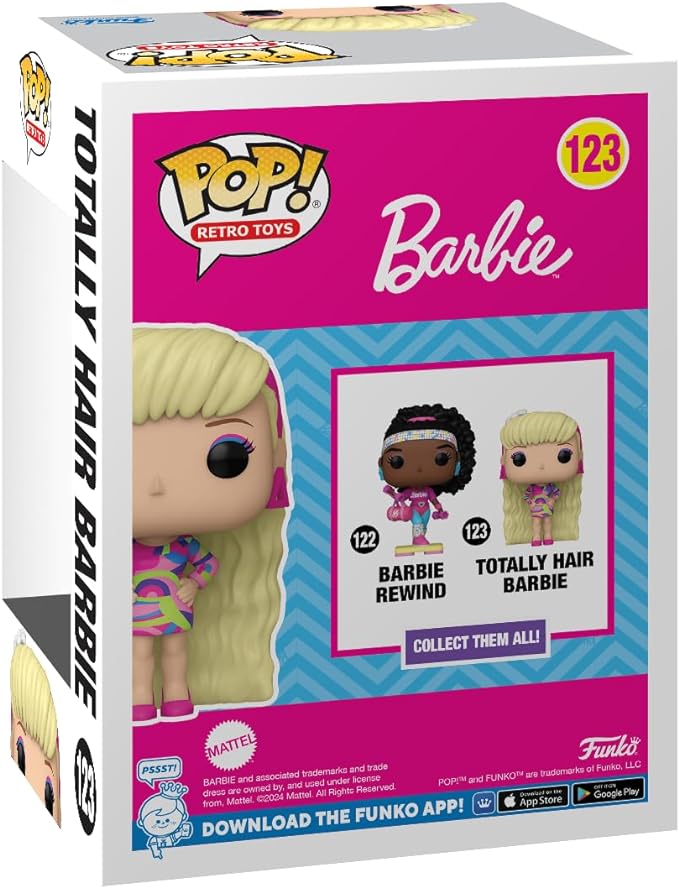 Pop! Movies: Retro Toys - Totally Hair Barbie