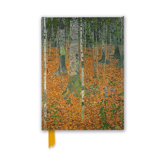 Gustav Klimt: The Birch Wood (Foiled Journal)