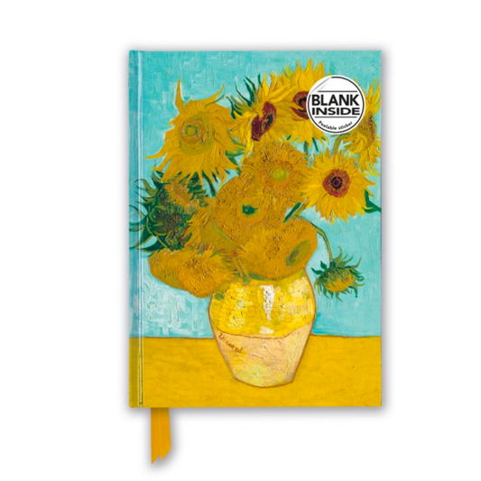 Vincent van Gogh: Sunflowers (Foiled Blank Journal)