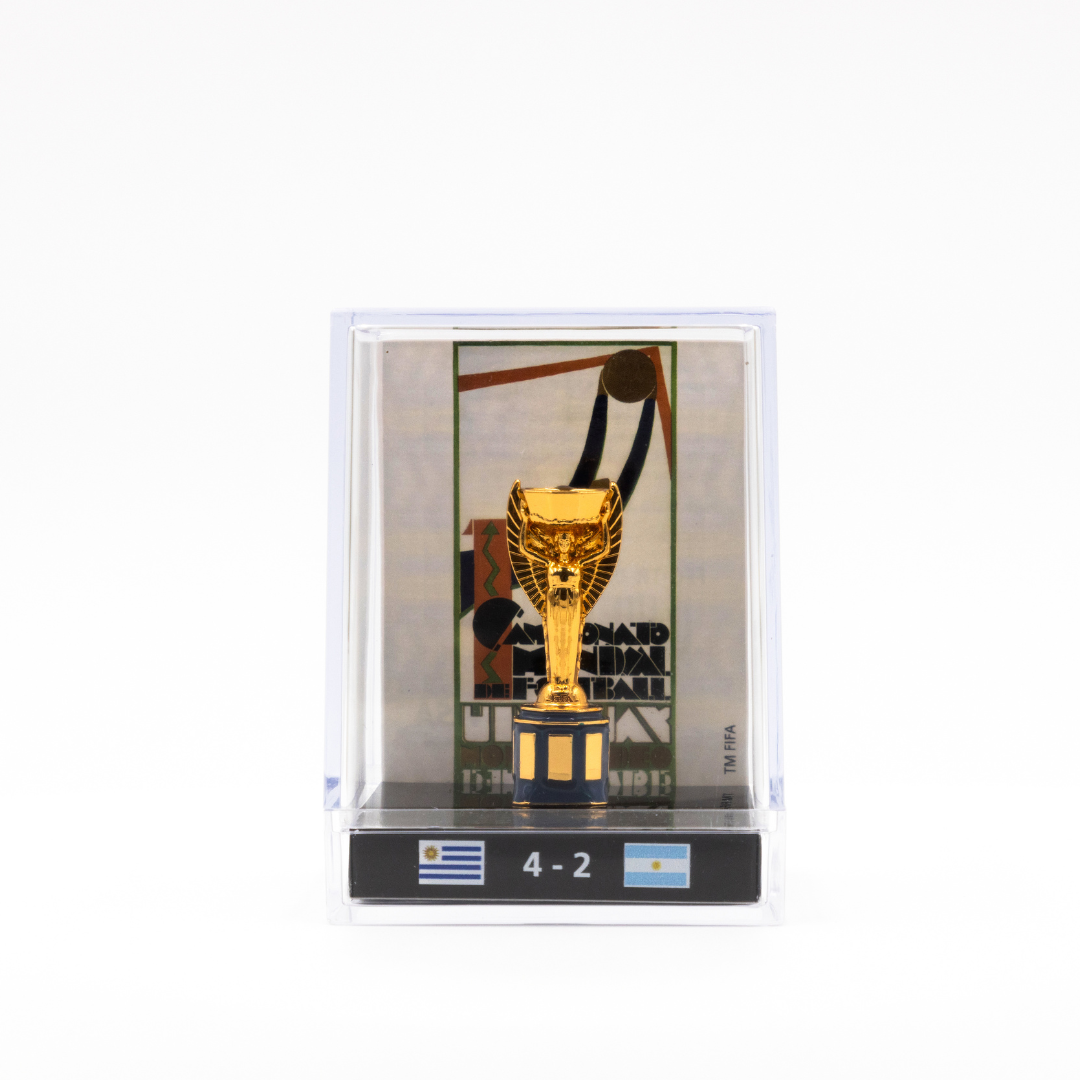 45mm World Cup Trophy Replica in Display Case | Uruguay-1930