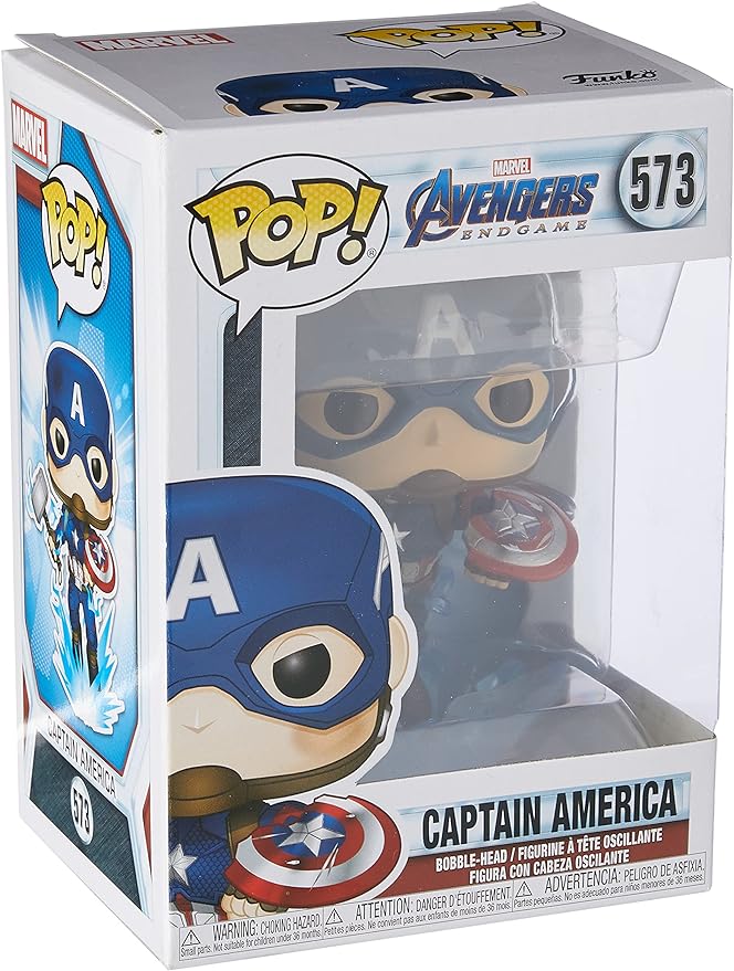 Pop! Marvel: Avengers Endgame - Capt A w/ Broken Shield