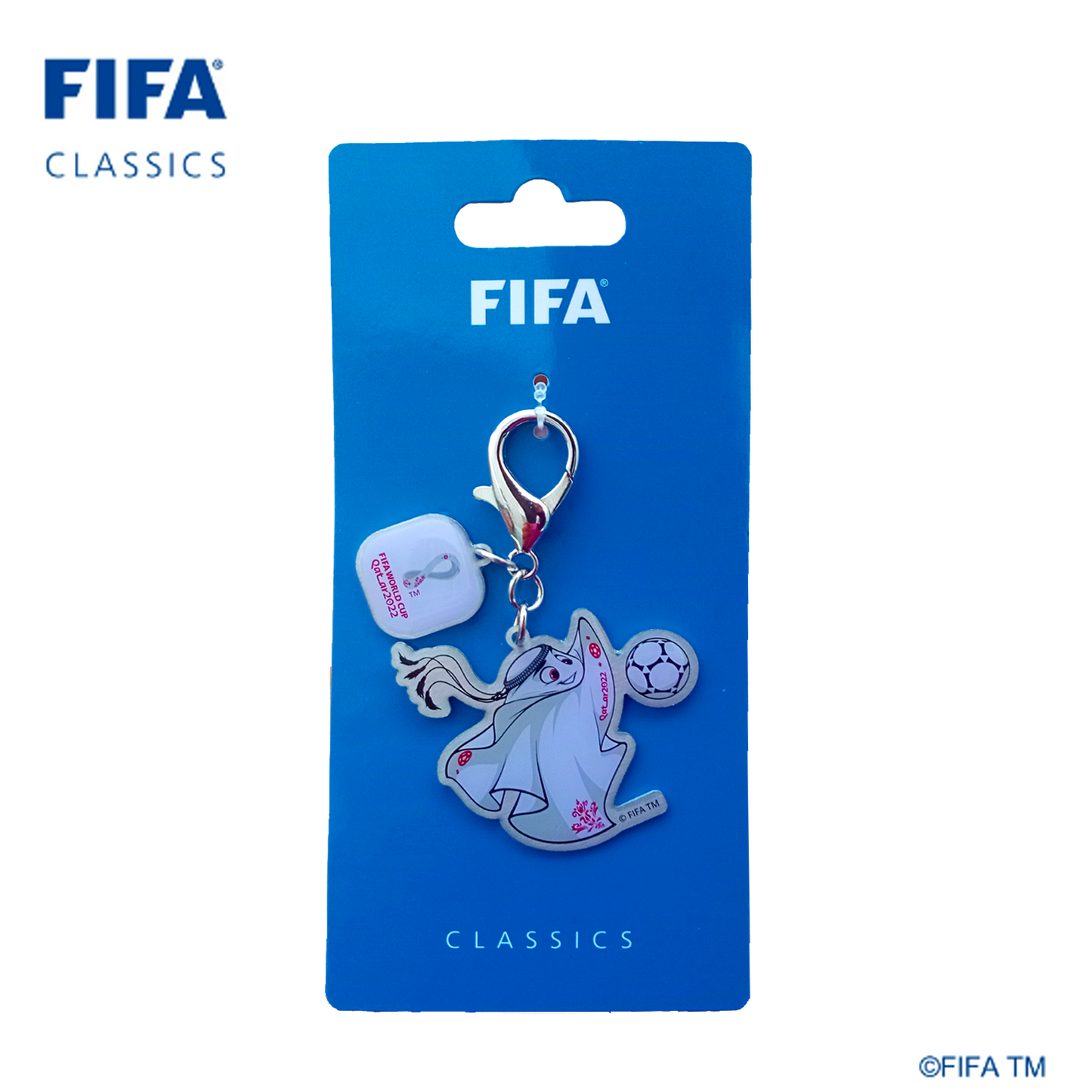 Mascot keychain with Poster Sticker|Qatar - 2022 | FFC-KC-0007-2022