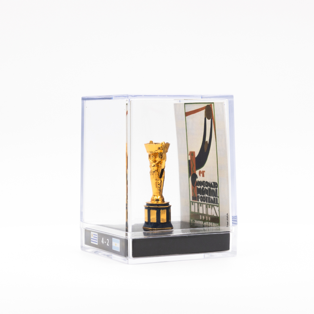 45mm World Cup Trophy Replica in Display Case | Uruguay-1930