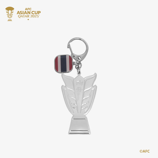 2D Trophy Keychain with Country Flag - Thailand