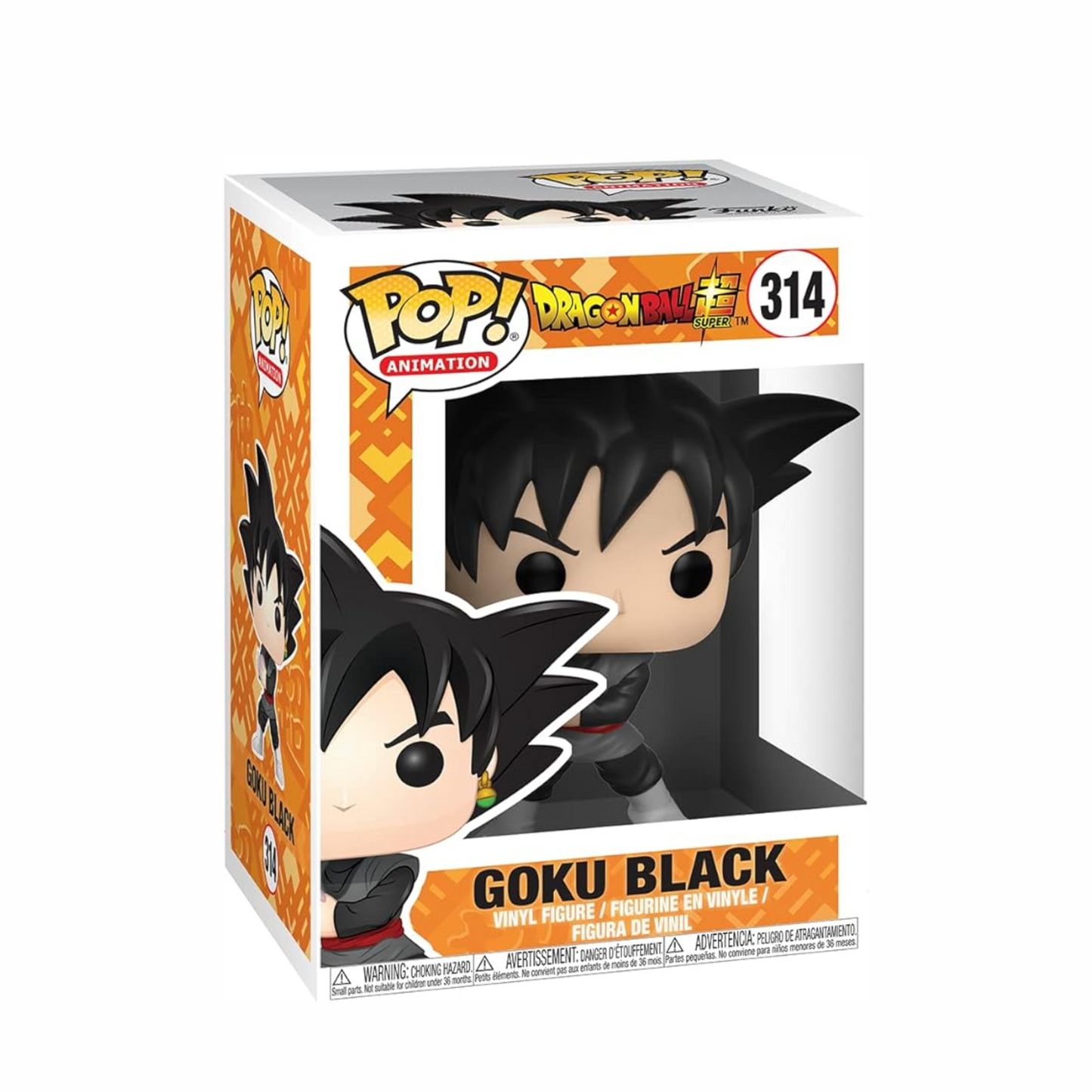 Funko FU24983 POP! Animation: #314 Goku Black - Dragonball Play Figure