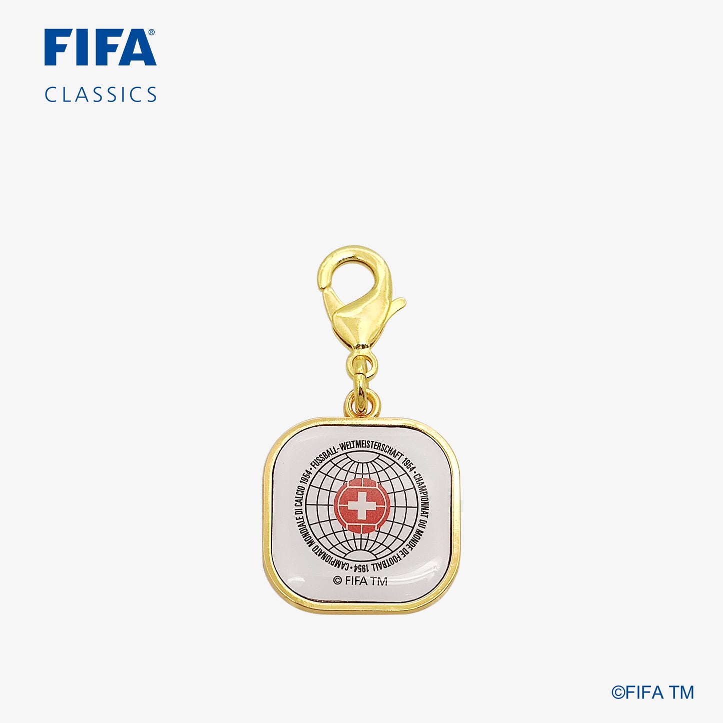 Official Emblems Keychain|Switzerland - 1954