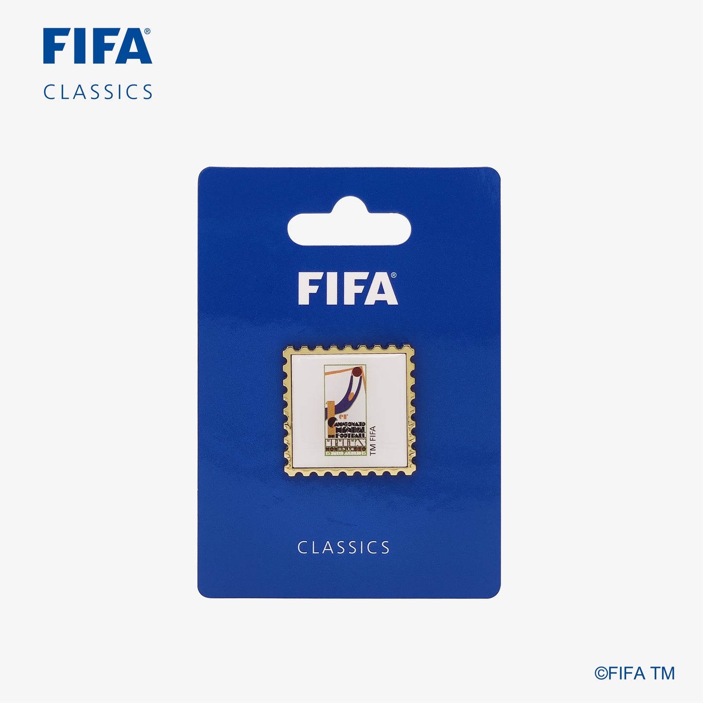 Historical Pin with FIFA classic blue packageFFM-PN-0003-1930UR