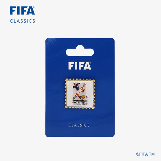 Historical Pin with FIFA classic blue package