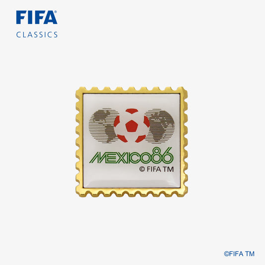 Historical Pin with FIFA classic blue package