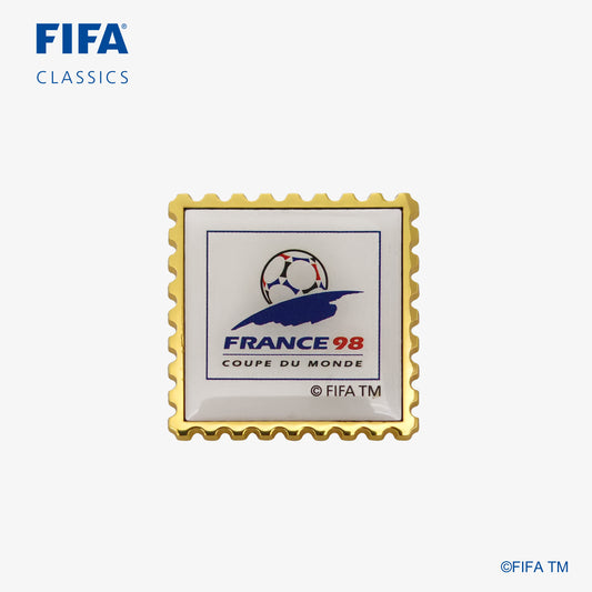 Historical Pin with FIFA classic blue package