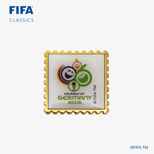 Historical Pin with FIFA classic blue package