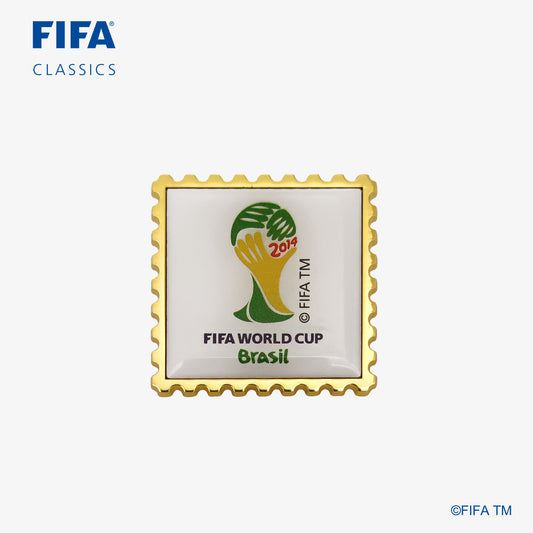 Historical Pin with FIFA classic blue package