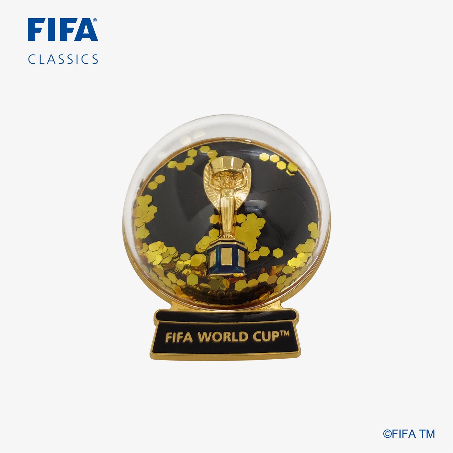 Jules Rimet Trophy Snow Globe Magnet|