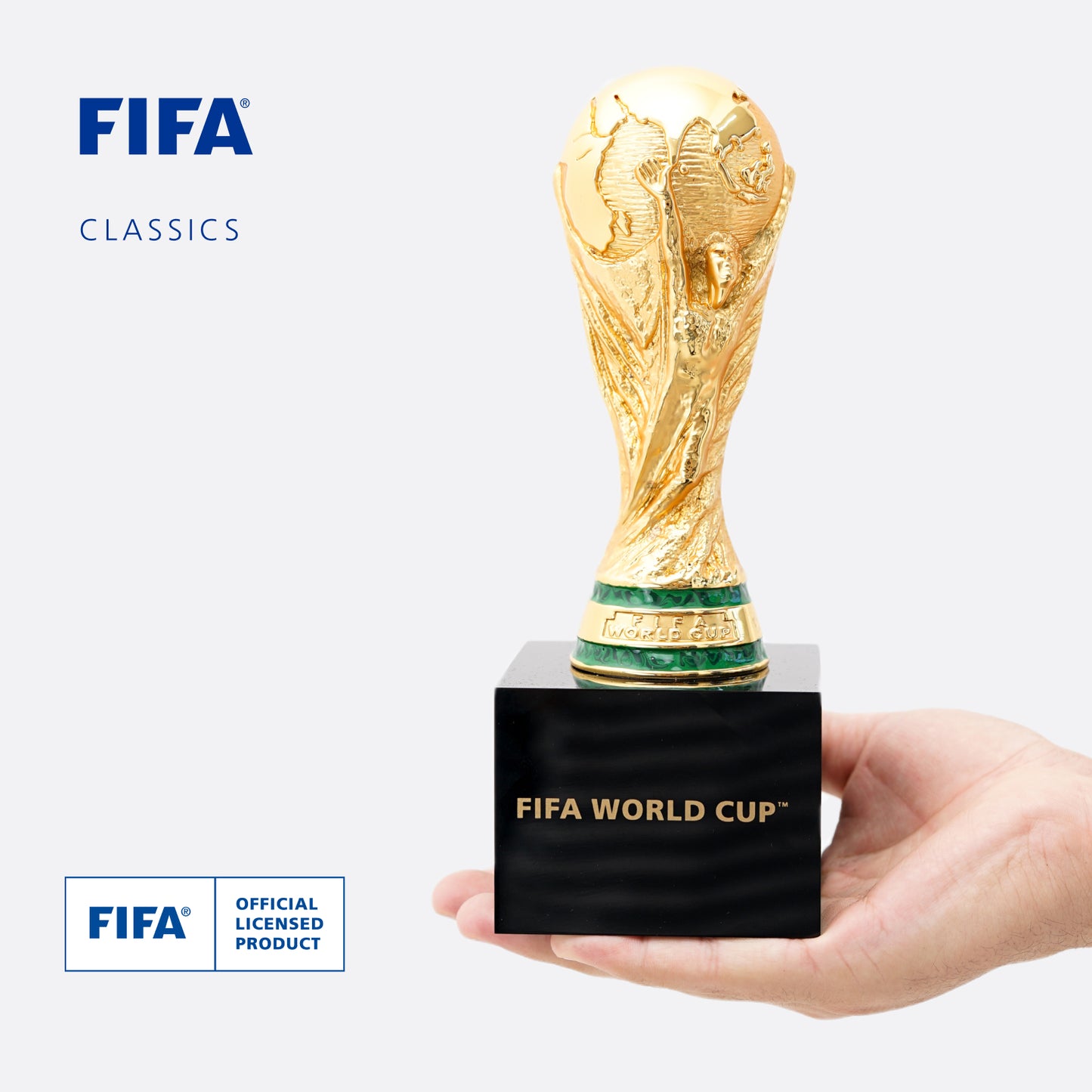 150MM Trophy Replica with Plinth- (FIFA classic package)