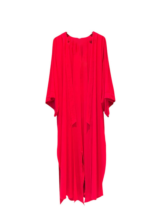 Monochrome - Red Maxi Split Kaftan (Red)