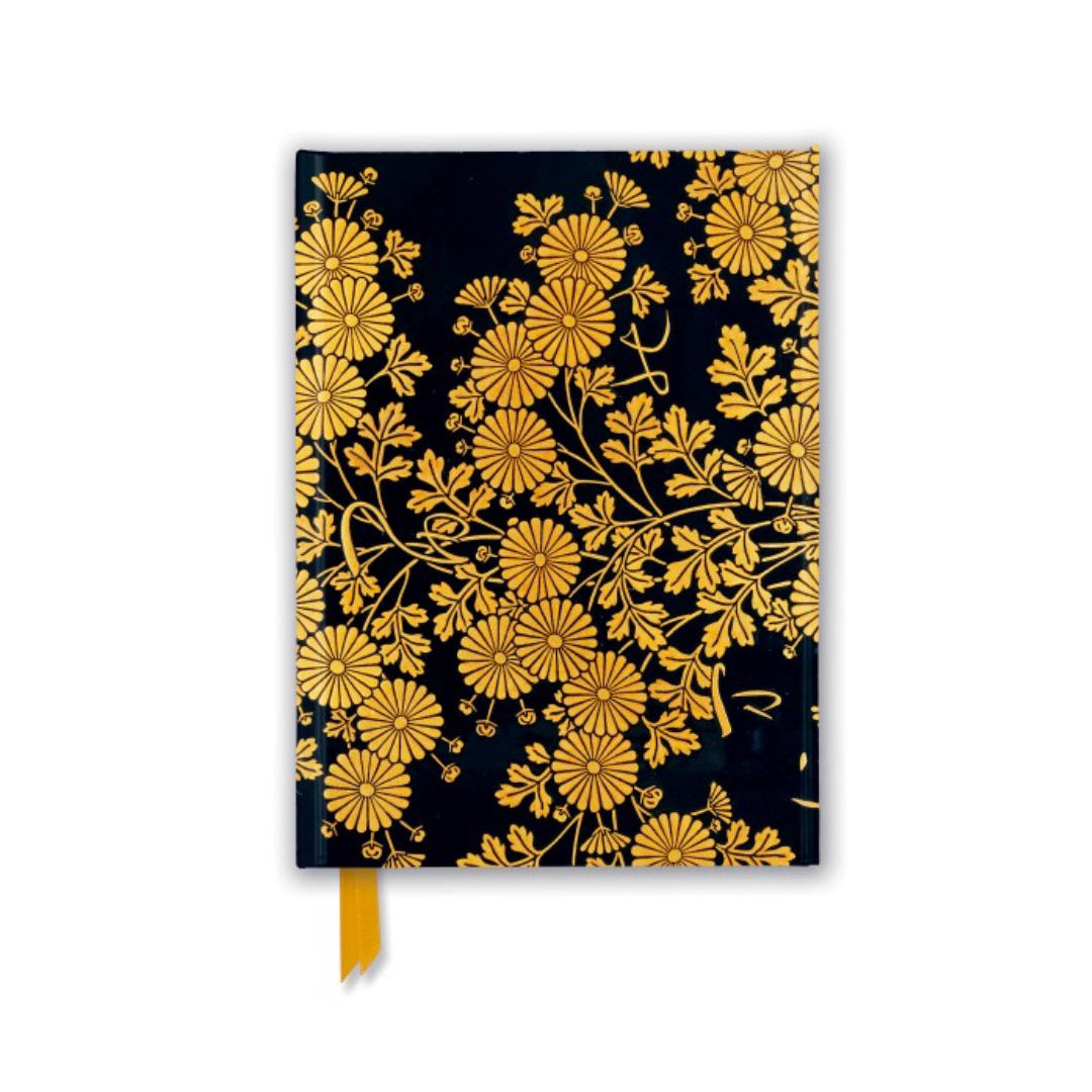 Uematsu Hobi: Box Decorated with Chrysanthemums (Foiled Journal)