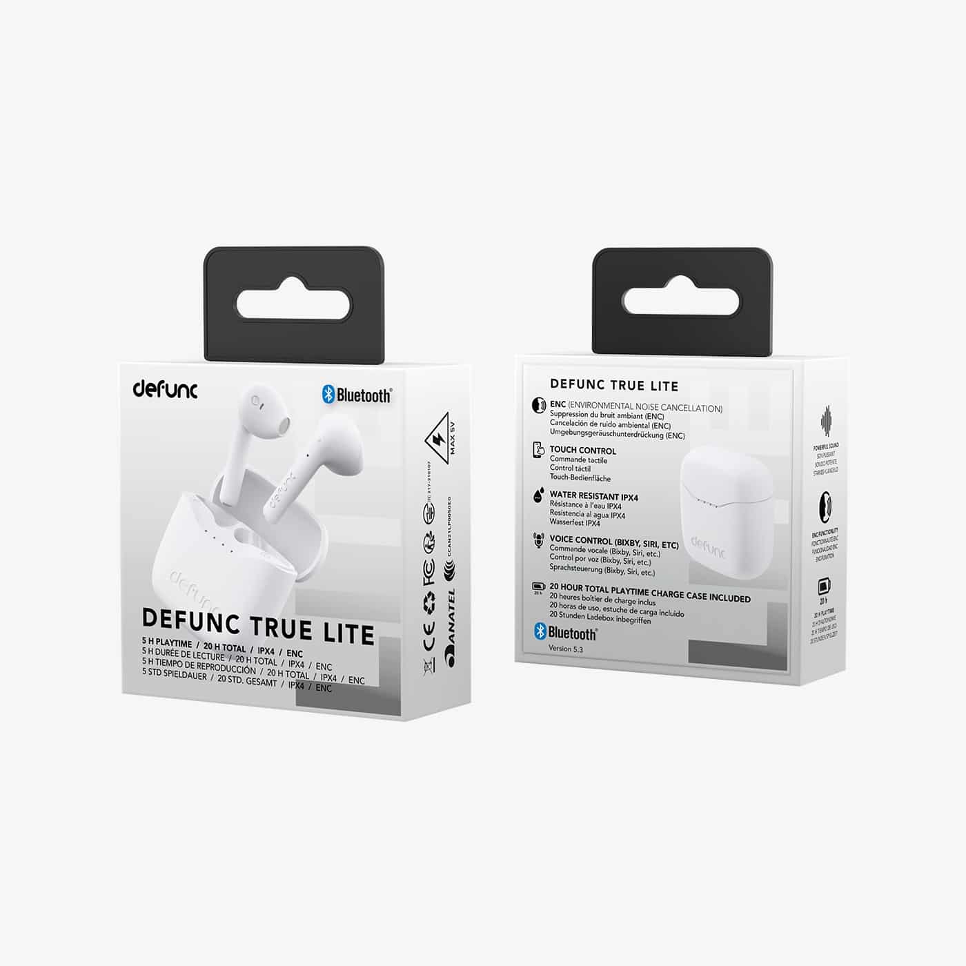 Defunc True Lite - White