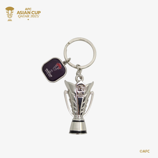 AFC Asian Cup 3D Trophy Keychain with Official Emblem